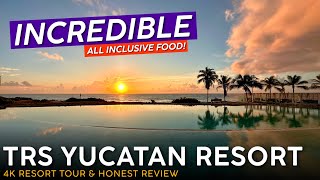 TRS YUCATAN Riviera Maya Mexico 🇲🇽【4K Resort Tour amp Review】Incredible All Inclusive Food [upl. by Coshow]