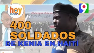 400 soldados de kenia quotPurgaránquot las bandas delictivas en Haití  Hoy Mismo [upl. by Yerfdog]