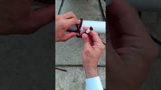 How to tie strong clove hitch knot how knot howto [upl. by Vanden203]