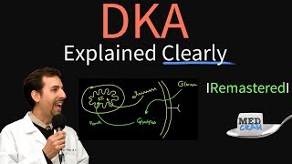 Diabetic Ketoacidosis DKA Explained Clearly Remastered  DKA Pathophysiology [upl. by Letsirc]