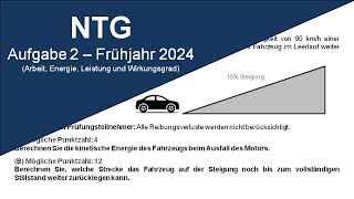 52 NTG Industriemeister IHK Aufgabe 2  Frühjahr 2024 [upl. by Ilenna959]