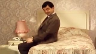 Mr Bean  Trying Out His Bed [upl. by Atsillak]