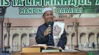 Pengajian kitab nurul zholam Senin 19 Agustus 2024 KHSyamsuni Ahmad mandingin barabai hst [upl. by Rolph]