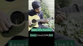 Aasai Oru Pulveli  Guitar Cover  Intro and Song  Attakathi  Santhosh Narayanan  Keba  Asher [upl. by Rosalyn]