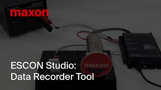 ESCON Studio Data Recorder Tool [upl. by Thorma]