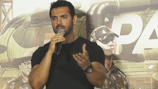 John Abraham Reaction On PARMANU Controversy  Parmanu The Story of Pokhran [upl. by Nachison]