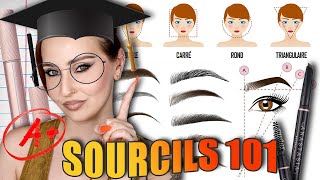 TOUT SAVOIR SUR LES SOURCILS  Soin Maquillage Forme amp Visagisme [upl. by Baudoin]