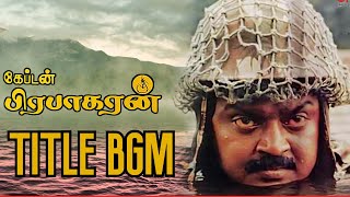 Captain Prabhakaran BGM  Title Track  HD Quality  Isaignani Ilayaraaja  Vijaykanth [upl. by Day]