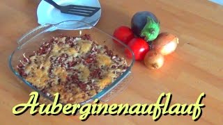 Auberginenauflauf mit Bolognese Soße Ohne Kohlenhydrate Low CarbLC [upl. by Caron]