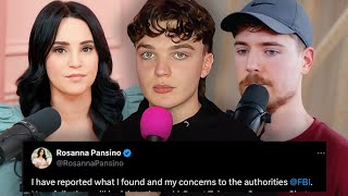 rosanna pansino reports mrbeast to the FBI [upl. by Hploda260]