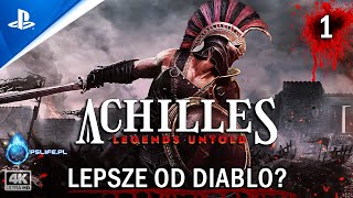 Achilles Legends Untold  1  Lepsze od Diablo  Hack Slash Roguelike 5 RPG  PS5 4K PL pslifepl [upl. by Teryn]