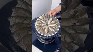 Panfrying fish chinesefood cooking [upl. by Hessler]