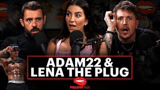 ADAM22 amp LENA THE PLUG REVEAL HOW MUCH  MADE FROM JASON LUV SCENE [upl. by Tiernan504]