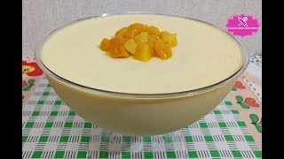 MOUSSE DE PÊSSEGO RÁPIDO E FÁCIL com CozinhandoComNane [upl. by Ashlie]