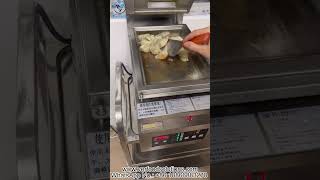 VERFOODSOLUTIONS Single Pot Electric Gyoza Grill Machine Test for England Customer [upl. by Ocko132]