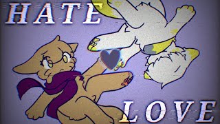 OC hate love  animation meme [upl. by Nomde]