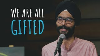 quotWe Are All Giftedquot  Amandeep Singh ft Hasan  World Mental Health Day  UnErase Poetry [upl. by Bass]