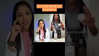 Glycolic acid underarms not again doctorv skincare underarms deodorant skincarehack [upl. by Virgilia]