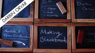 How To Build a Chalkboard amp Eraser [upl. by Cavanaugh275]