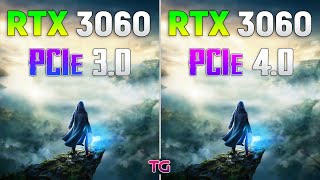 RTX 3060 PCIe 30 vs PCIe 40  is there a Difference [upl. by Ynnoj]