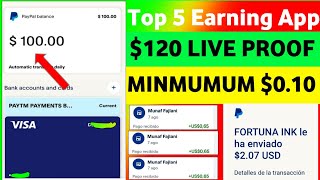 Paypal Earning Apps Paypal Earning App in India 2024  PayPal Earning Apps Today  Make Money Online [upl. by Yziar]