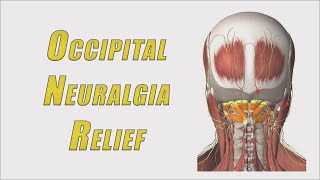 Home Treatment for Occipital Neuralgia  5 excellent movements to relieve pain [upl. by Seka]