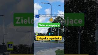 Zielone migające można u nas wprowadzić ale temat z reguły kończy się na prostej i kiepskiej wymówce [upl. by Aicenav]