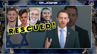 Daniel Rubensteins Daily Brief Hostages Rescued Media Bias Exposed and Israel’s North Under Fire [upl. by Skoorb]