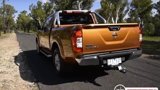 2016 Nissan Navara NP300 twinturbo 0100kmh amp engine sound [upl. by Yrruc]