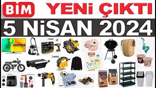 BÄ°M 5 NÄ°SAN 2024 KATALOÄU  BÄ°M MARKET CUMA AKTÃœEL ÃœRÃœNLER  RESMÄ° KATALOG  NET ANLATIM [upl. by Veleda]