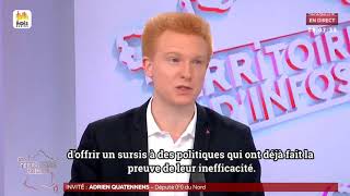 MACRON NOUS MET EN RETARD SUR TOUT – Adrien Quatennens [upl. by Anonyw194]