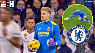 Filip Jörgensen vs Real Madrid  CHELSEA TARGET  Modern GK 🇩🇰 [upl. by Ok]