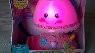 Fisher price laugh and learn my pretty learning lamp [upl. by Haidabej]