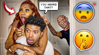 TATI amp TYJAE DIDNT KNOW I WAS HOME SCARE PRANK [upl. by Ennoval]