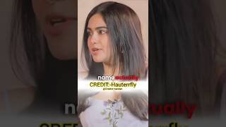 Adah Sharma Real name Revealed 😱👀ft•hauterrfly AdahSharmaOfficial realname [upl. by Omer536]