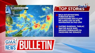 PAGASA  Bagyong GenerPH bahagyang humina  GMA Integrated News Bulletin [upl. by Roselani921]