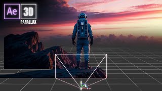 Bring Your Photos to Life Easy 3D Parallax Effect in After Effects [upl. by Amjan763]