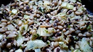 Trinidad Guganee or Boil and Fry BlackEyed Peas  Taste of Trini [upl. by Yrallam]