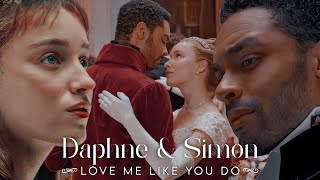 Daphne amp Simon  Love Me Like You Do [upl. by Gnivre]