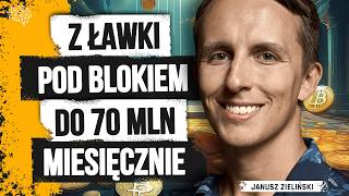 Pierwszego Bitcoina kupił za 30 zł Teraz zarabia MILIONY Janusz Zieliński [upl. by Yerkovich842]