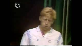 Wimbledon 1989 QF Becker vs Chamberlin [upl. by Aenet]