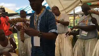 Djèrè Foutah  Performance live à Abidjan quot10ème édition du festival MASAquot 13032018 [upl. by Spillihp]