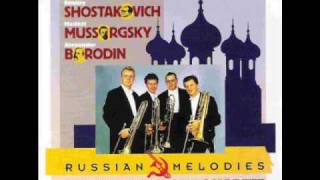 Vienna Trombone Quartet  Shostakovich  Prelude 14 in E flat [upl. by Woodhead]