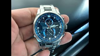 有人說想聽我電波錶心得 Casio Edifice EQWA1200 [upl. by Beaufort]