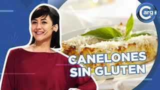 CÓMO HACER MASA DE CANELONES SIN GLUTEN [upl. by Ecnedurp]