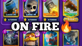 THE NEW MOST BROKEN MORTAR DECK  Clash Royale [upl. by Aicad]