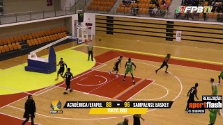 Proliga  AcadémicaEfapel  Sampaense Basket [upl. by Barnett]