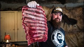 Deer Ribs How to Extract Venison Ribs  The Bearded Butchers [upl. by Nnyleak]