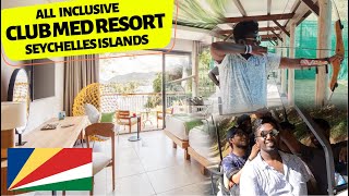 Spending a day in CLUB MED Resort seychelles islands with All inclusive day pass [upl. by Effy]