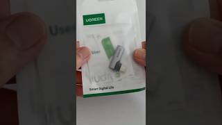 Unboxing UGREEN USBC to 35mm female Audio Hifi DAC Adapter  compatible DAC for almost all type C [upl. by Hsac515]